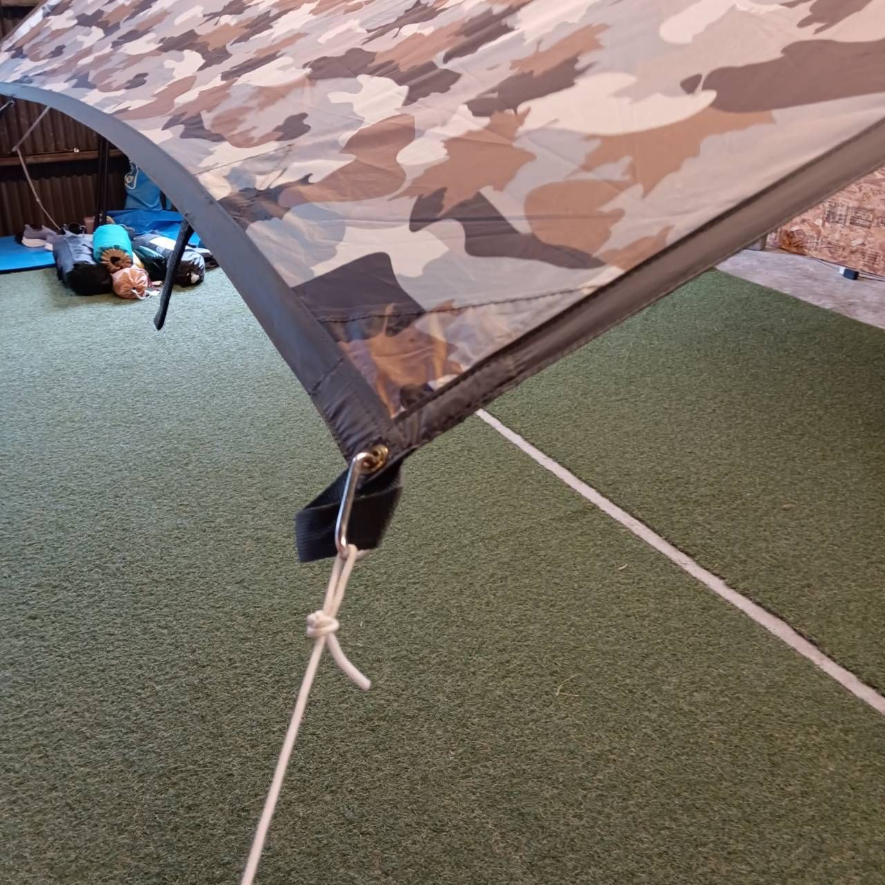 交渉中 ロゴス タープ カモフラ