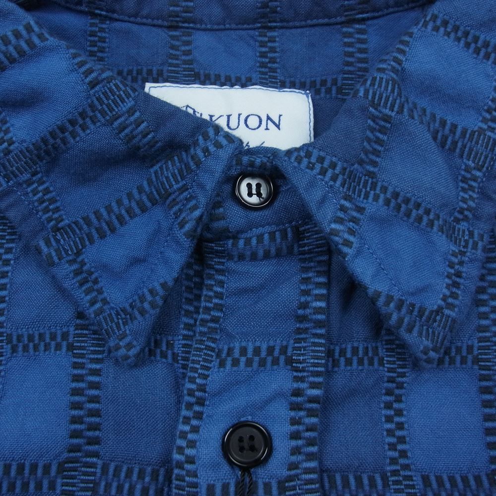 クオン KUON 252SH023200 別注 吉野格子 グラデーション ショート
