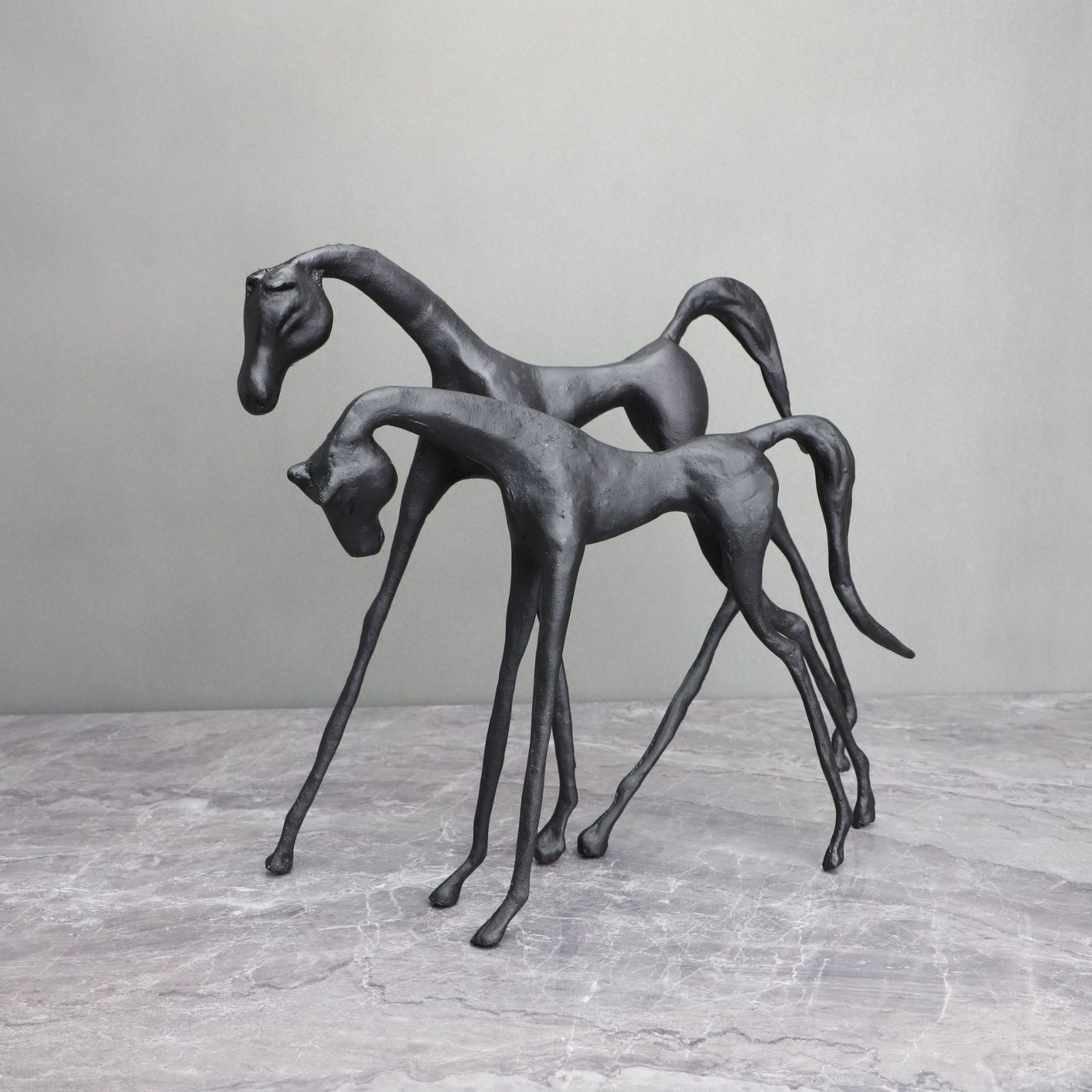 クリエイティブな足が細い 馬