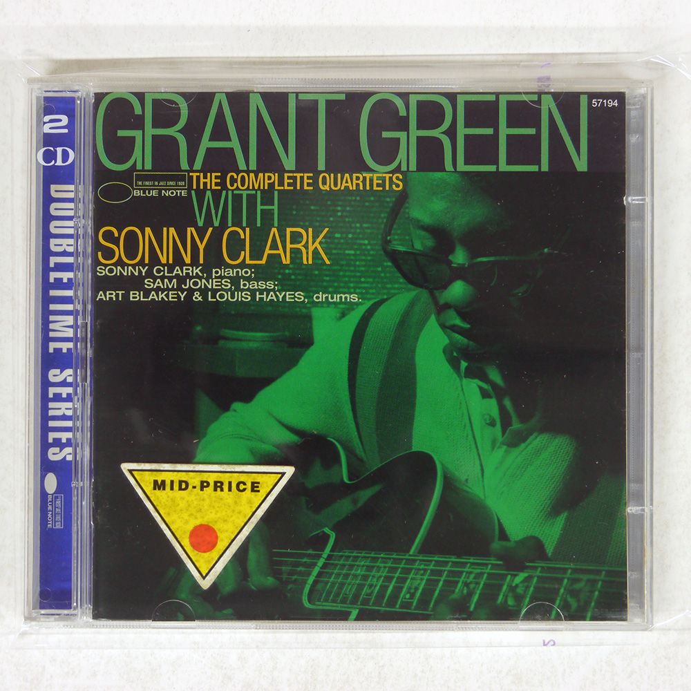 UK盤 GRANT GREEN/COMPLETE QUARTETS WITH SONNY CLARK/BLUE