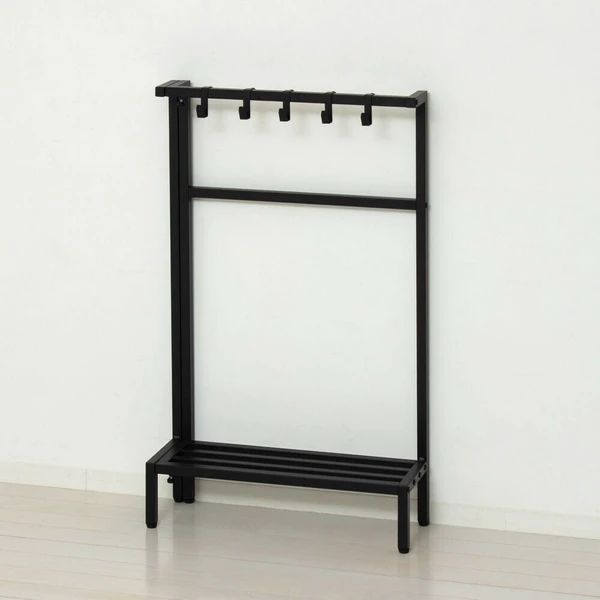 スタイリッシュ コンパクト伸縮カバンラック