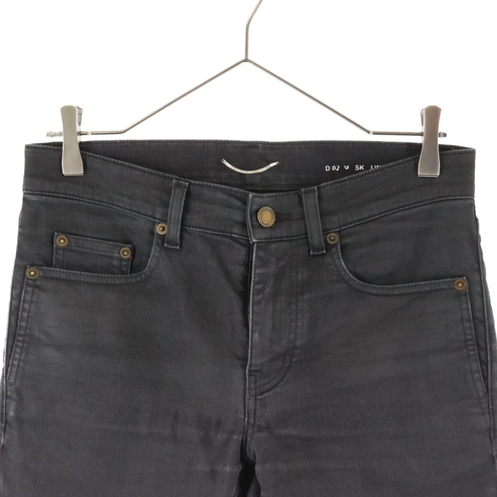 saint laurent paris コーティング　スキニーデニムパンツ　28 SAINT LAURENT サンローラン 39001 Y824K コーティング スキニー