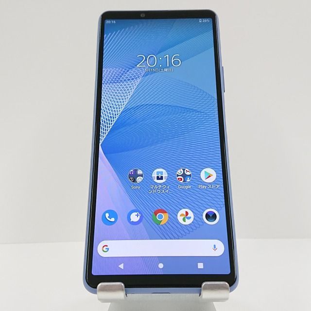 Xperia 10 III SOG04 au ブルー 送料無料 本体 c06066 - メルカリ