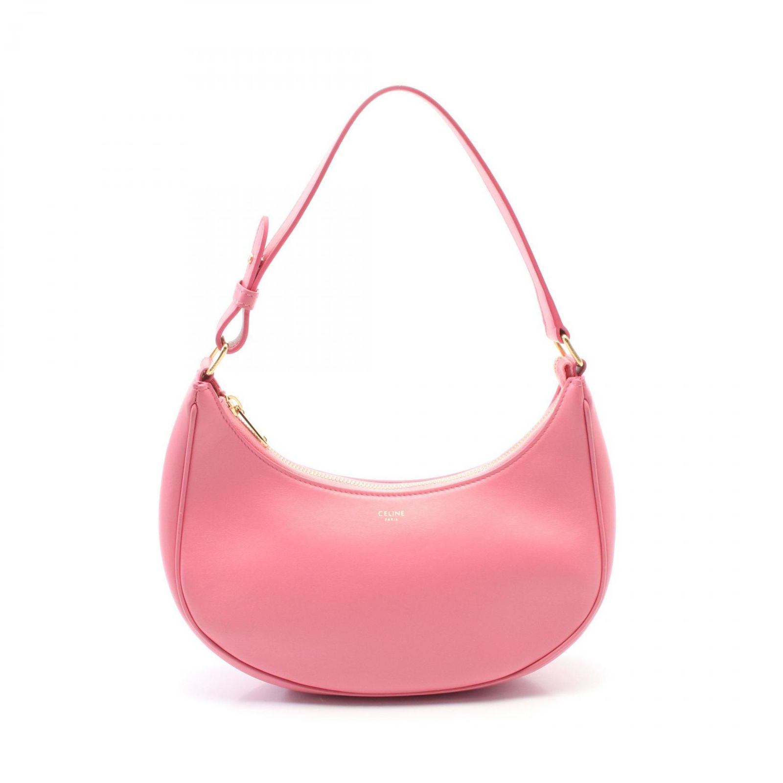 セリーヌ CELINE ショルダーバッグ AVA アヴァ ピンク レザー ショルダーバッグ レディース Used A