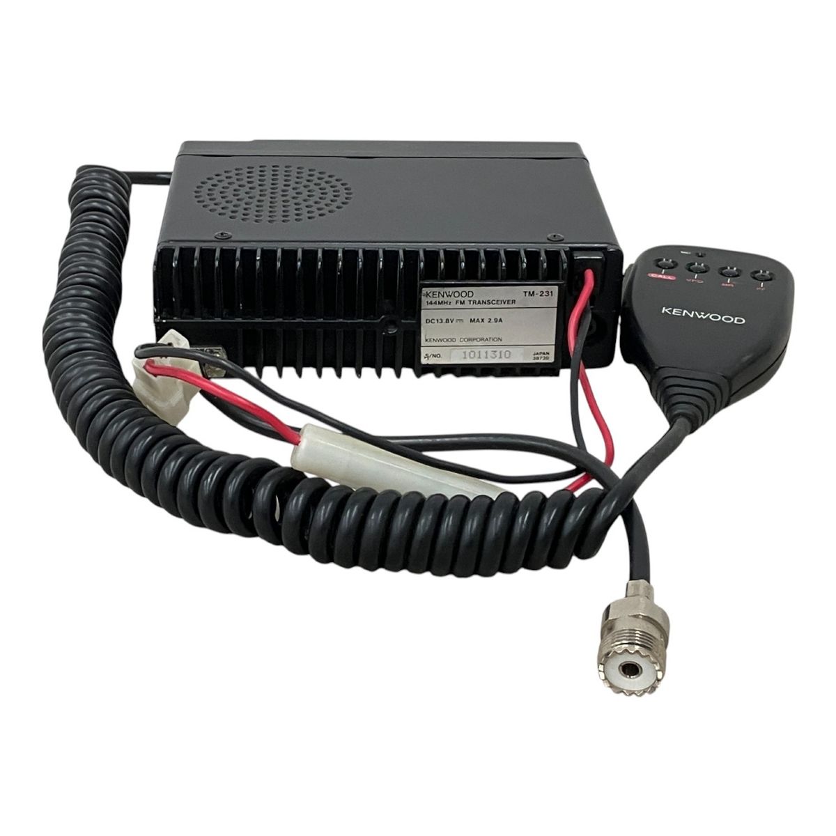18.KENWOOD ケンウッド TM-231 144MHz FMトランシーバー マイク