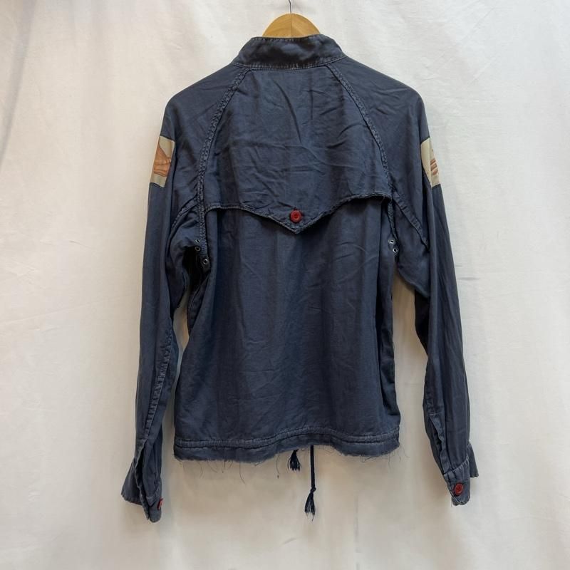 アンダーカバーFUCK柄刺繍プルオーバーシャツ アンダーカバー FUCK刺繍