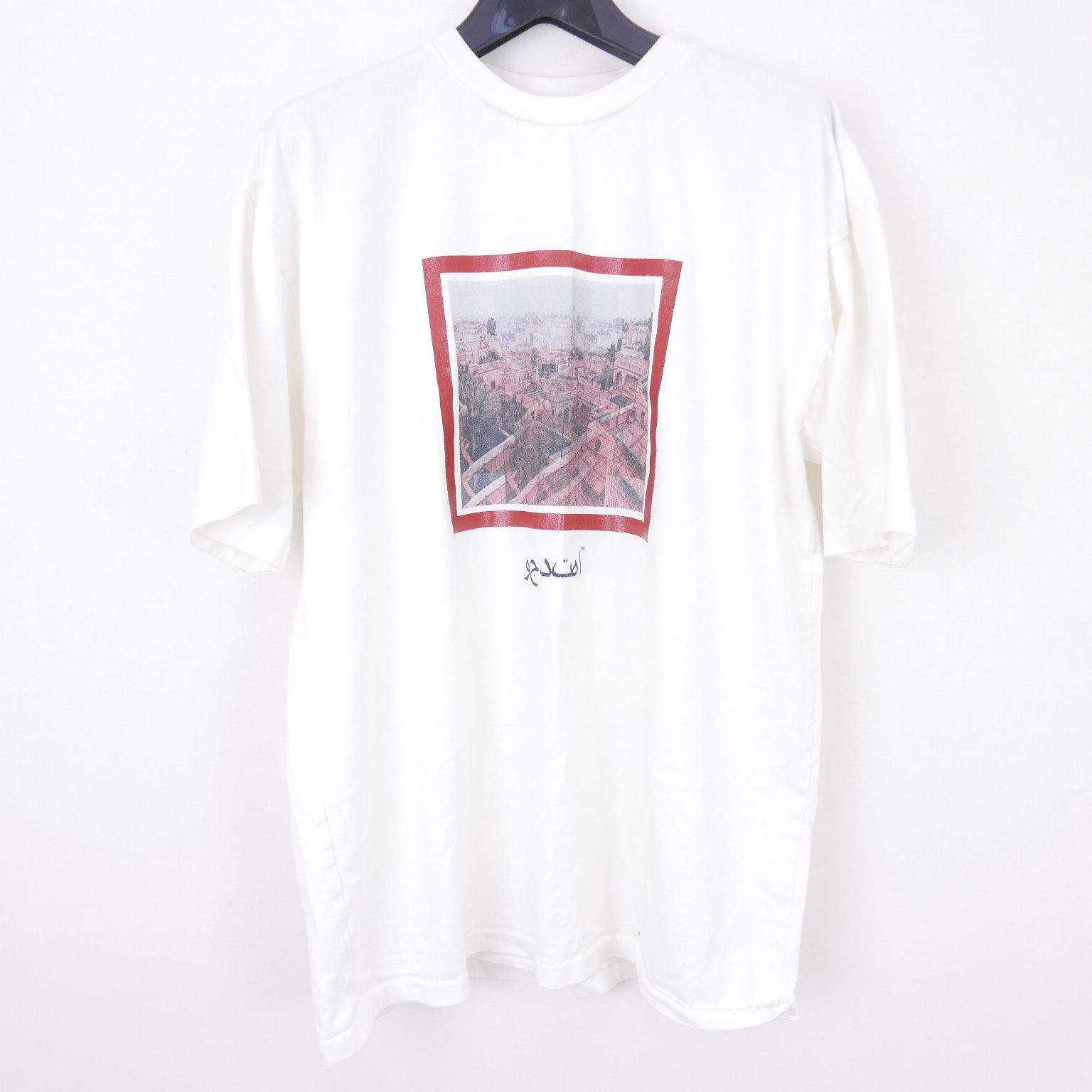 MAISON EUREKA メゾンエウレカ スーベニアT SOUVENIR TEE レッドシティ 写真プリントコットン クルーネック Tシャツ  WHITE S - メルカリ