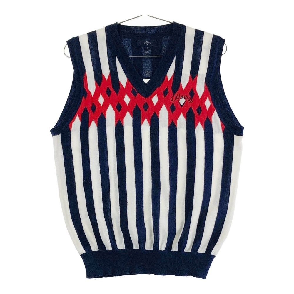 サイズ：L CALLAWAY キャロウェイ Vネックニットベスト