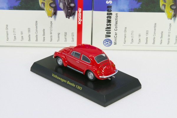 中古品＞京商 1/64 フォルクスワーゲン ビートル 1303 レッド