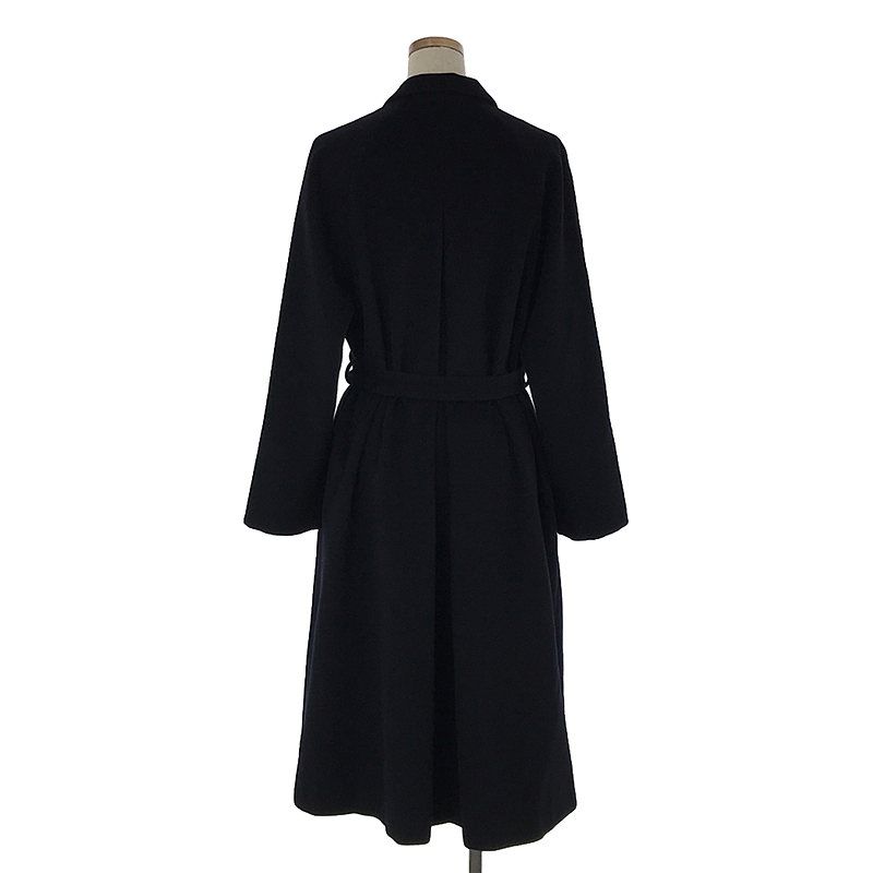 Factelier / ファクトリエ | ウール カシミヤ ベルテッド チェスター  