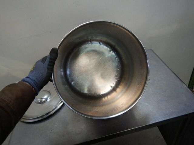 クローバー SUS316 ステンレス 寸胴鍋 ふた付 30cm 内寸φ30深30cm 19L