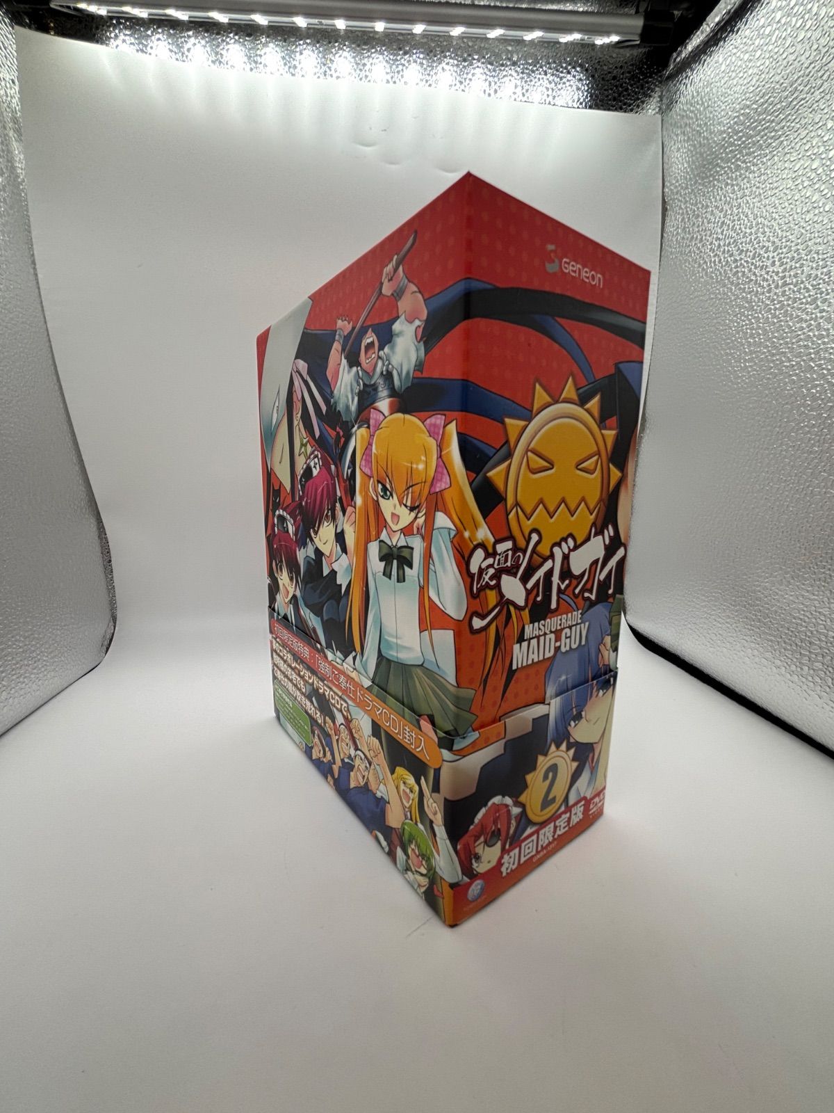 極美品】アニメDVD 仮面のメイドガイ 初回 全6巻 セット カードあり