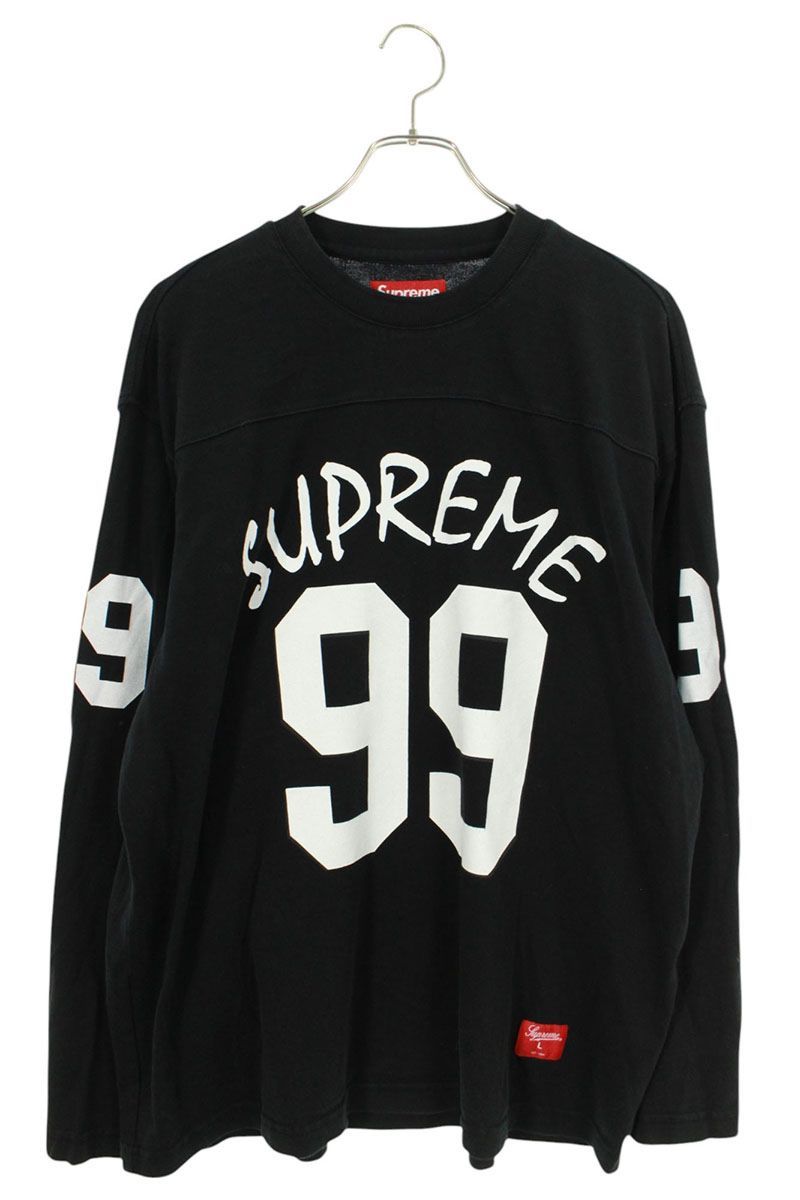 シュプリーム 24SS 99 Football Top 99プリントフットボール長袖