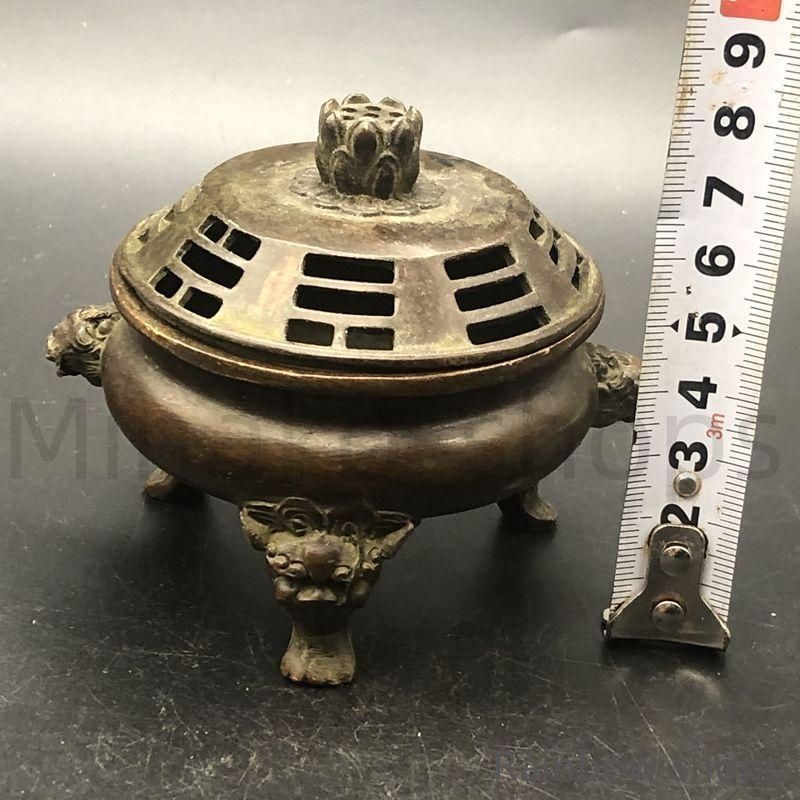 磁器開片 三足薫香炉 香道具 装飾品 工芸品 美術品 置物 Amazon｜狻猊陶磁器皿香炉工芸品の薫製置物逆流香薫炉の創意家の