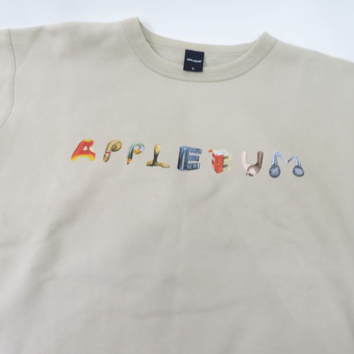 APPLEBUM アップルバム ALPHABET(MAMI'S FONT) CREW SWEAT スウェット