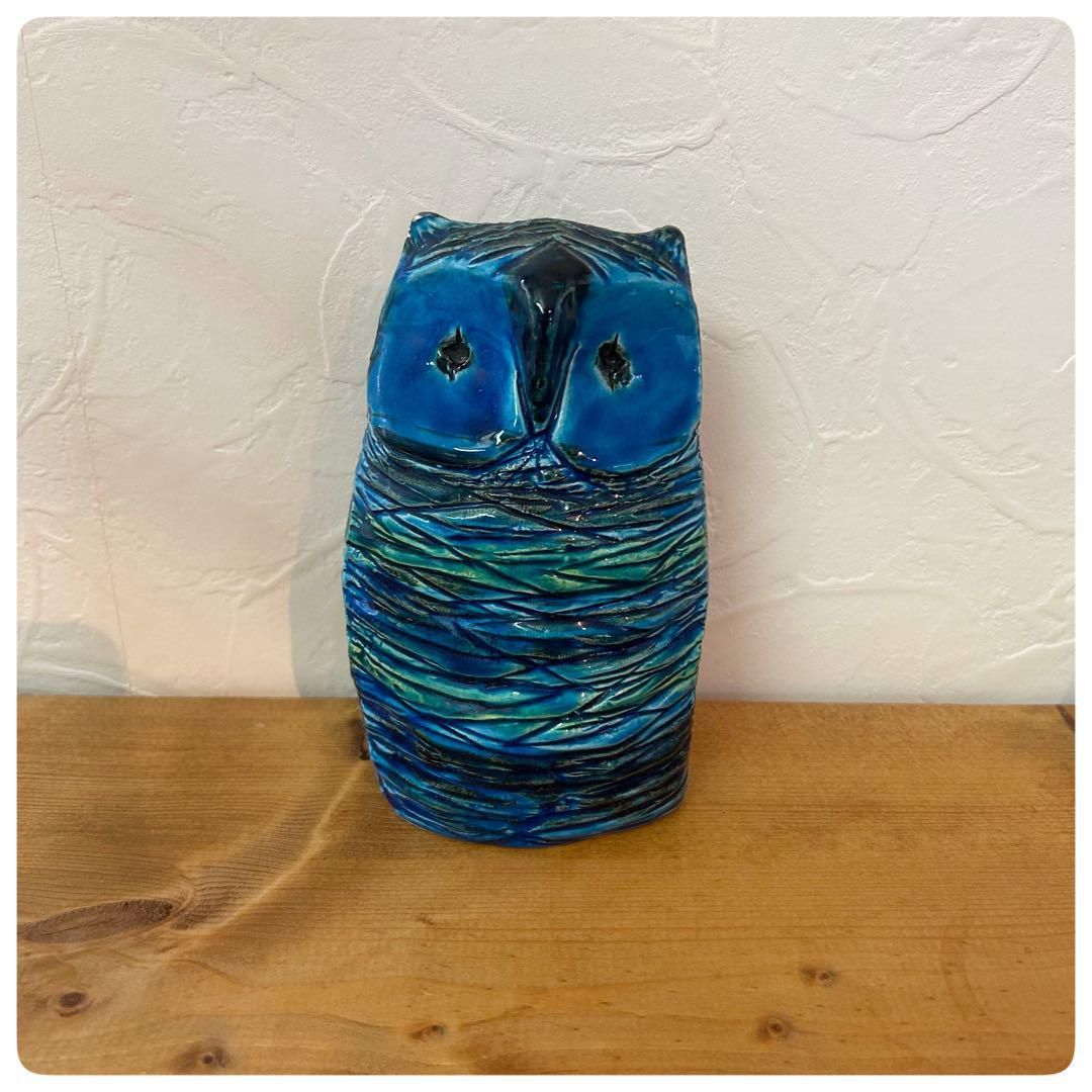 刻印ありFLAVIA フラヴィアビトッシMONTELUPO ふくろうイタリア 刻印ありFLAVIA フラヴィアビトッシMONTELUPO ふくろうイタリア