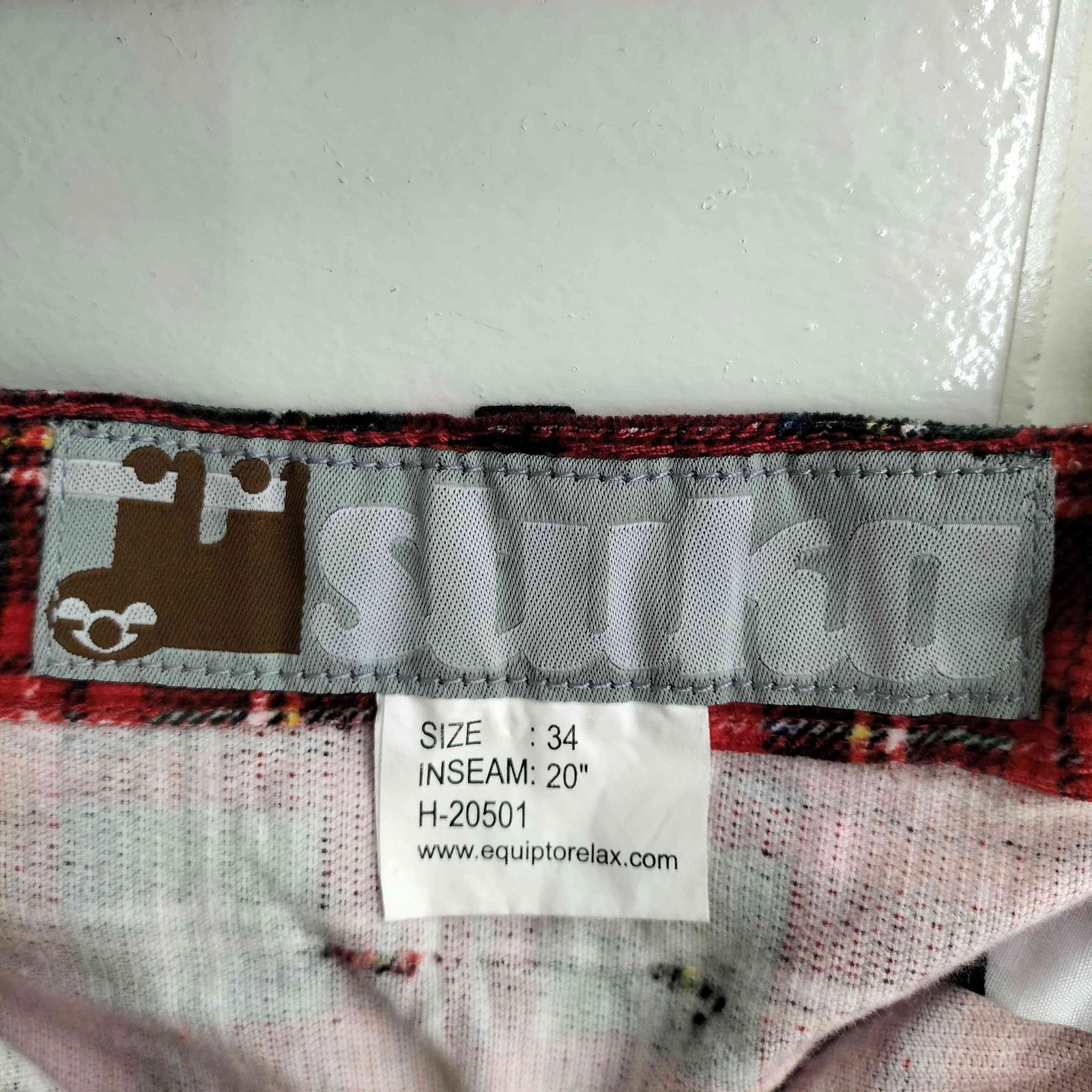 ユーズドフルギ USED古着 チェックバギーパンツ import メンズ