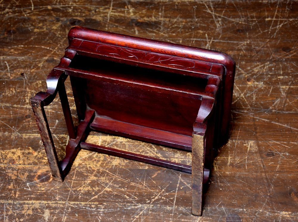 ☆*）様 お値下げです♡アンティーク家具　アジアンスタイル 木製彫刻家具 5段 アンティーク家具 アジアンスタイル 木製彫刻家具 5段 インテリア雑貨