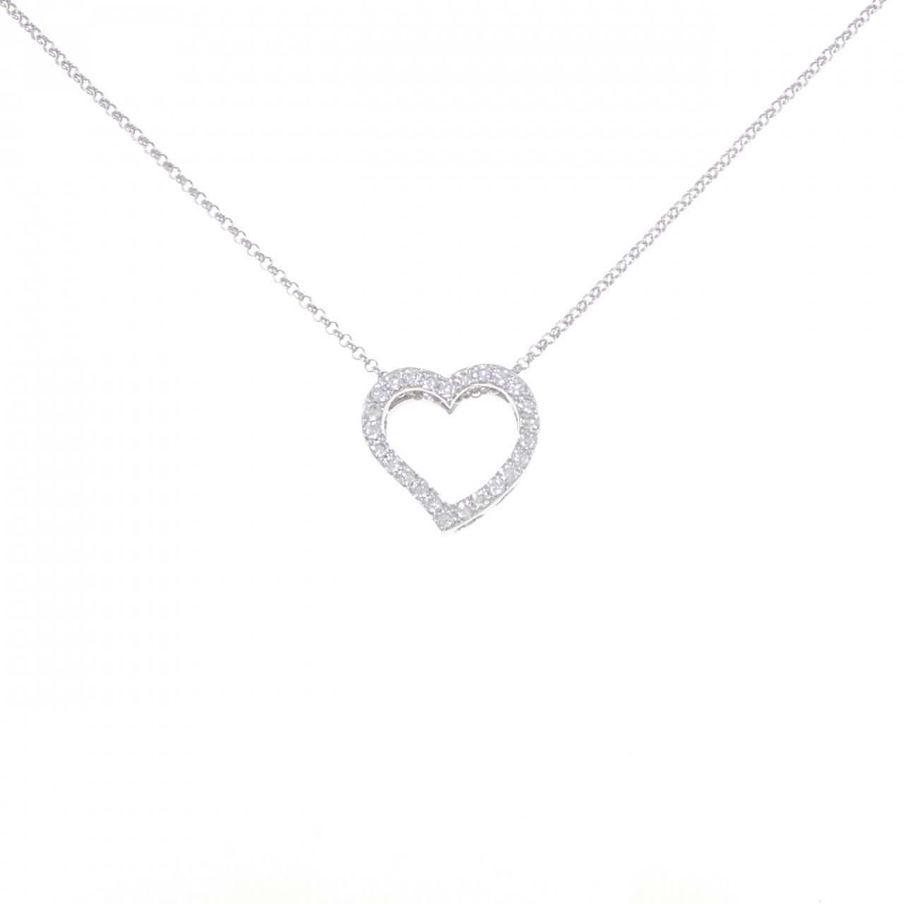 ポンテヴェキオ ハート ネックレス 0.38CT