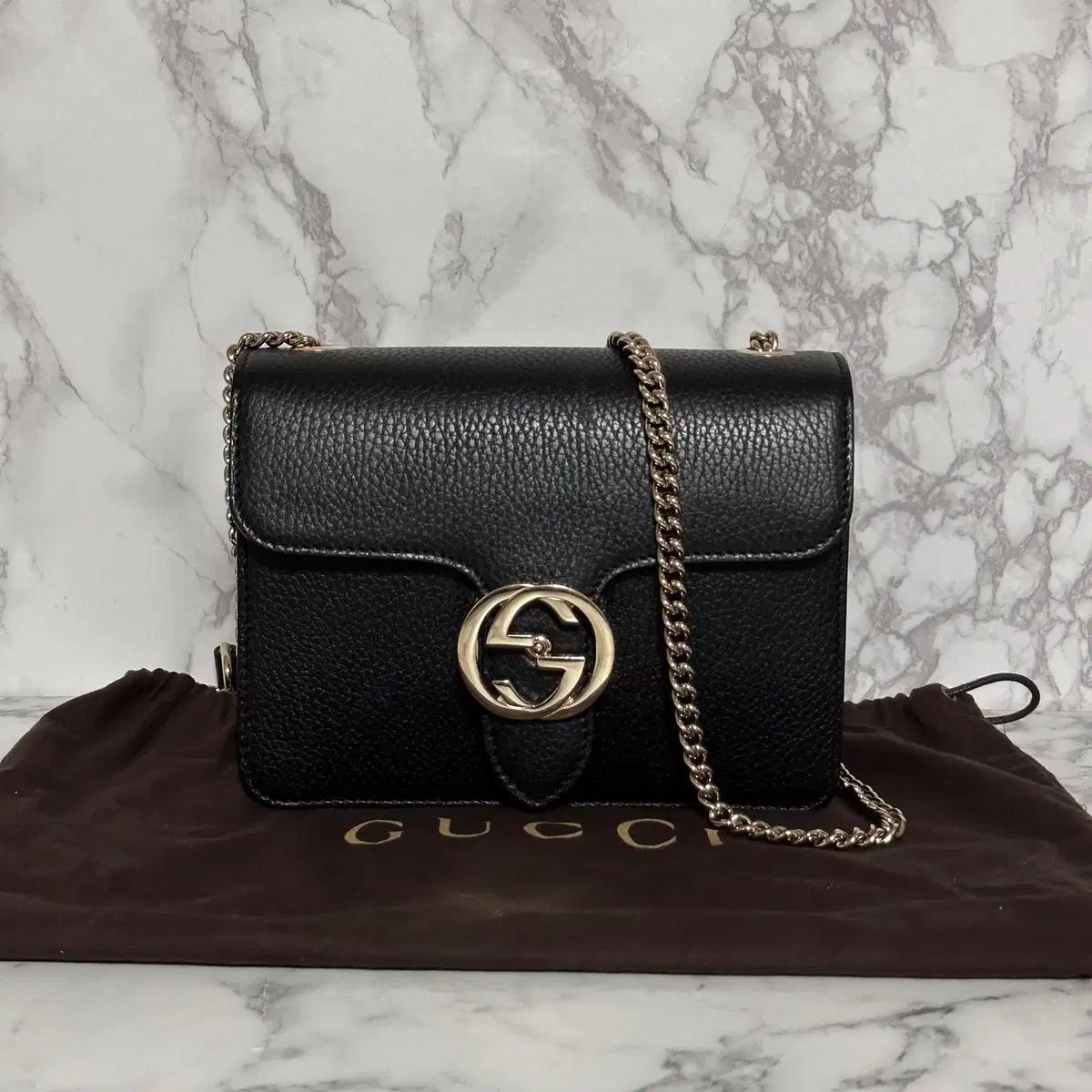 グッチ インターロッキング クロスバッグ