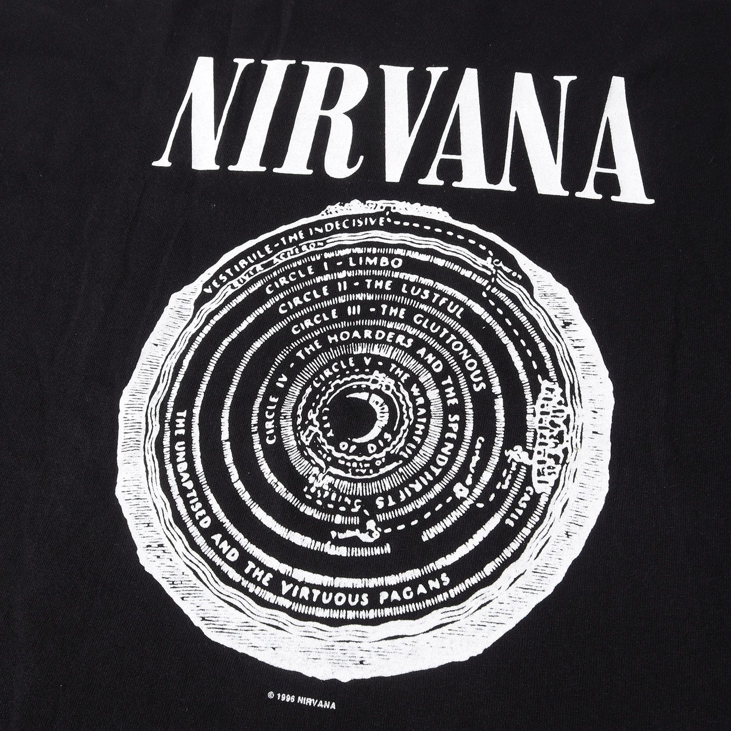 00s NIRVANA VESTIBULE ニルヴァーナ クルーネック 半袖 Tシャツ 00s NIRVANA VESTIBULE ニルヴァーナ クルーネック 半袖 Tシャツ