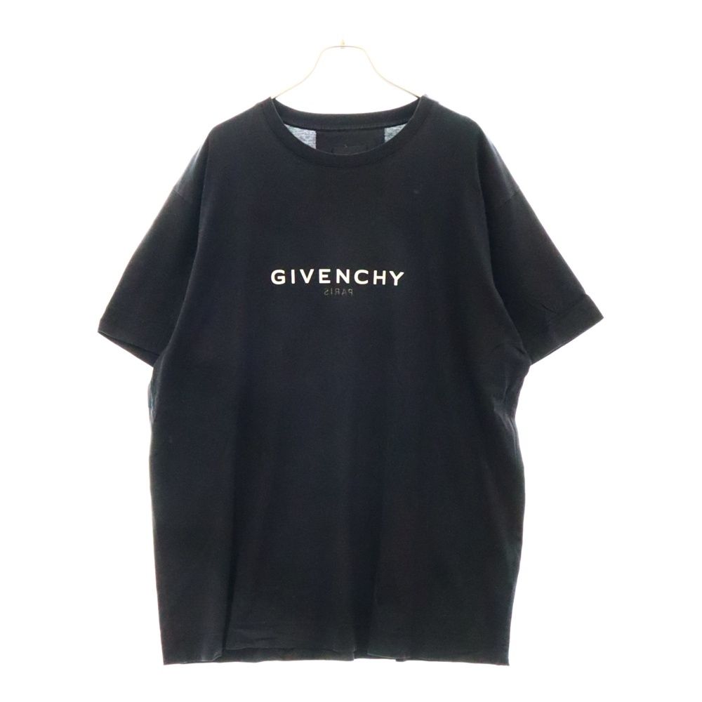 GIVENCHY (ジバンシィ) 20AW Paris EMBOSS Tee パリ エンボス Tシャツ ブラック 半袖 カットソー
