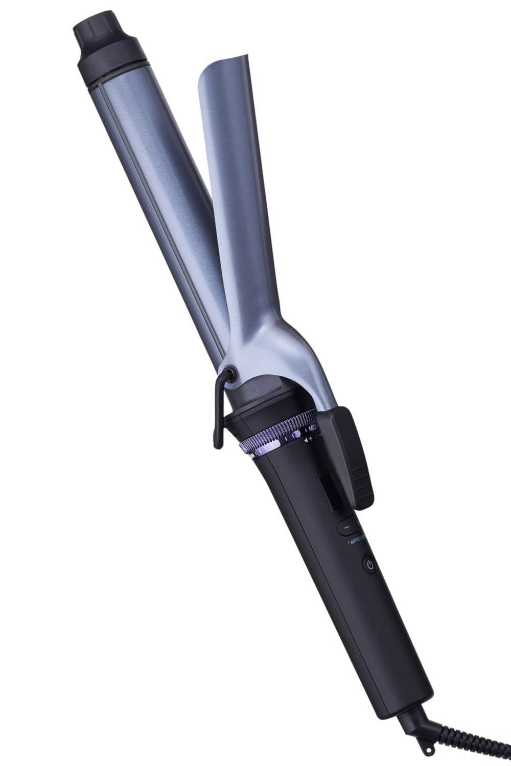 テスコム ヘアアイロン カールアイロン コテ 32mm プロテクトイオン 海外対応 温度調整/ロック/メモリー 自動OFF Nobby by TESCOM ラク抜きプラグ NIM332A ブラック NIM332A-K 