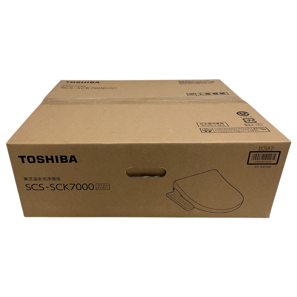 TOSHIBA SCS-SCK7000 温水洗浄便座 CLEAN WASH 瞬間式 パステルアイボリー 東芝 M10021826