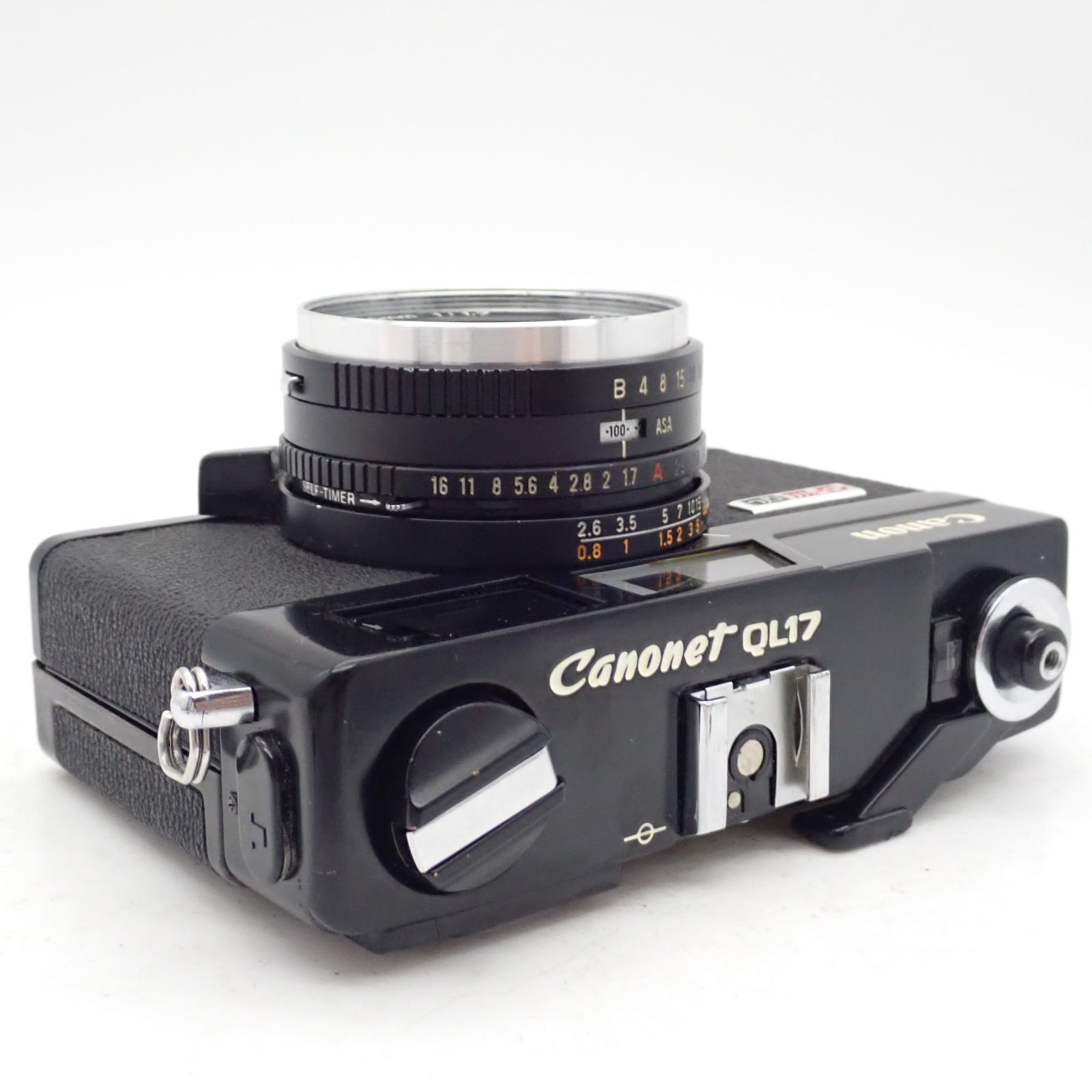 ブラック CANON NEW Canonet QL17 レンジファインダーカメラ Canon Canonet QL17 GIII G3 ブラック / 40mm F1.7 レンジ