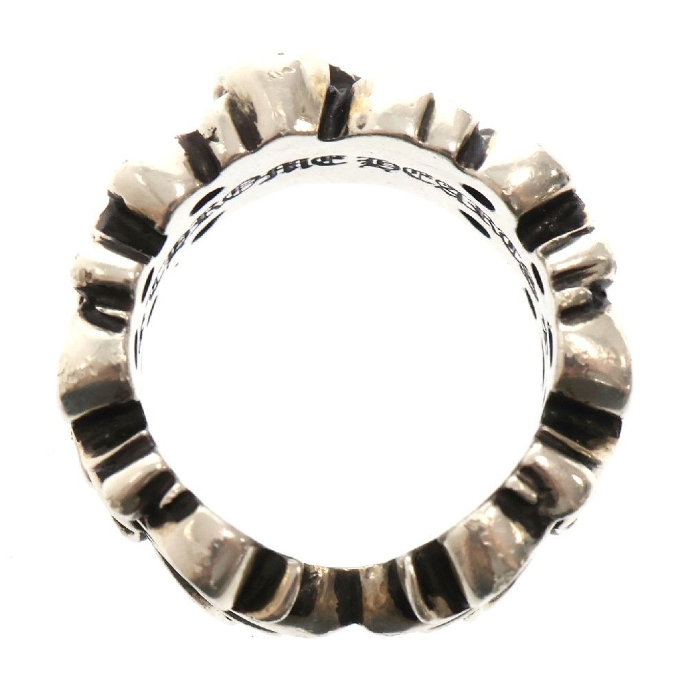 CHROME HEARTS (クロムハーツ) DBL FLRL CRS HRT ダブルフローラル
