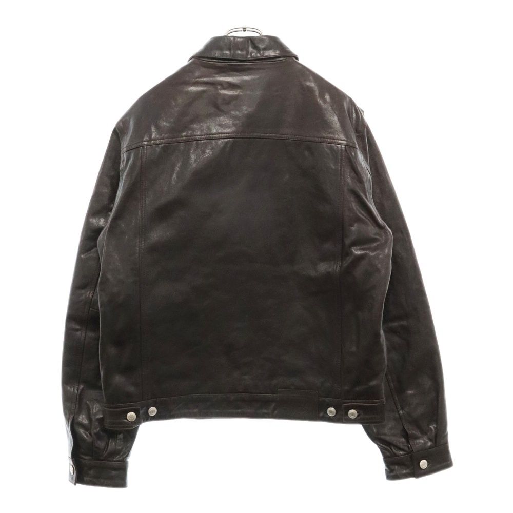 STUSSY (ステューシー) 24AW TRUCKER JACKET LEATHER 115815