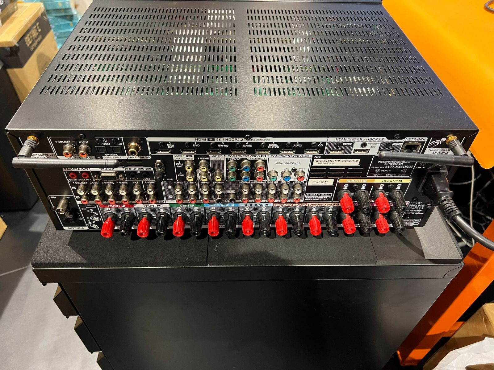 ジャンク品】DENON AVアンプ AVR-X4200W - メルカリ