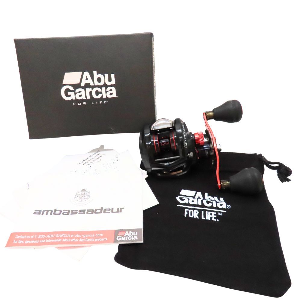 AbuGarcia アブガルシア SALTY STAGE REVO SJ ソルティーステージ レボ S.S.Revo SJ-L ギア比8.0 1 ベイトリール ジギング 左右巻き対応 釣具 フィッシング パーツ 製造終了 A2403513