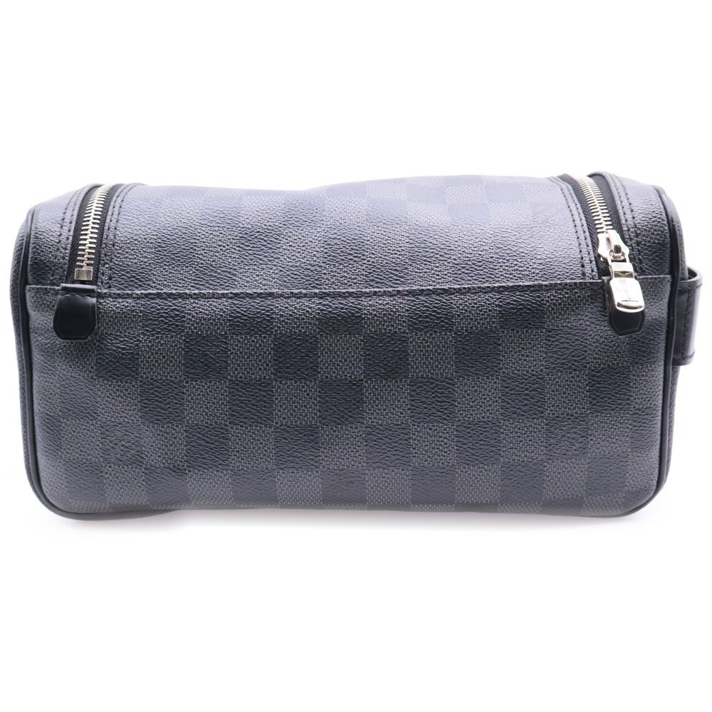 ■ 46009★年 ルイヴィトン ポーチ ダミエ クラッチバッグ LOUIS VUITTON (ルイヴィトン) ダミエグラフィット トワレポーチ