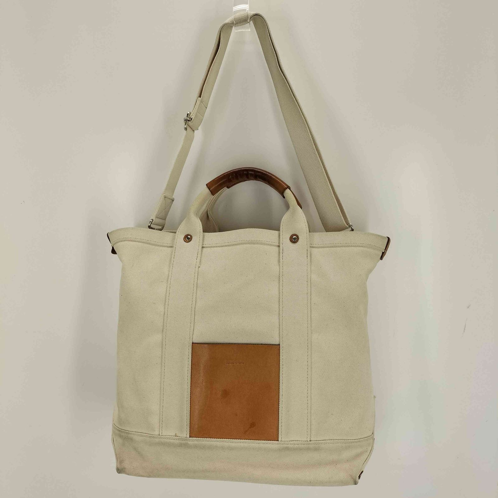 エンダースキーマ Hender Scheme 2WAY キャンバス トートバッグ