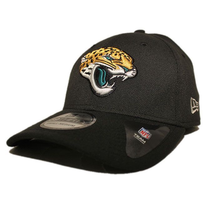 ニューエラ ベースボールキャップ 帽子 NEW ERA 39thirty メンズ レディース NFL ジャクソンビル ジャガーズ S/M M/L L/XL