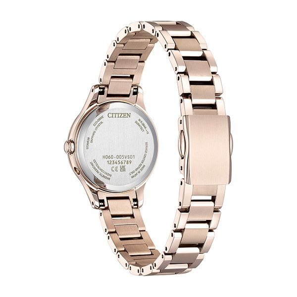 CITIZEN◆XC/ソーラー電波腕時計/アナログ/ステンレス/PNK/SLV/H058-T021174 CITIZEN◇ソーラー腕時計&frasl;アナログ&frasl;ステンレス&frasl;WHT&frasl;SLV&frasl;EC1034-59W