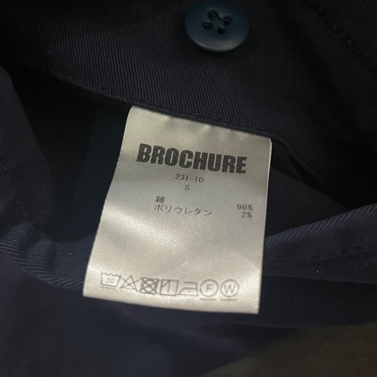 新品 BROCHURE 23SS BIG CHINO SHORTS A.H ビッグ チノ ショーツ 