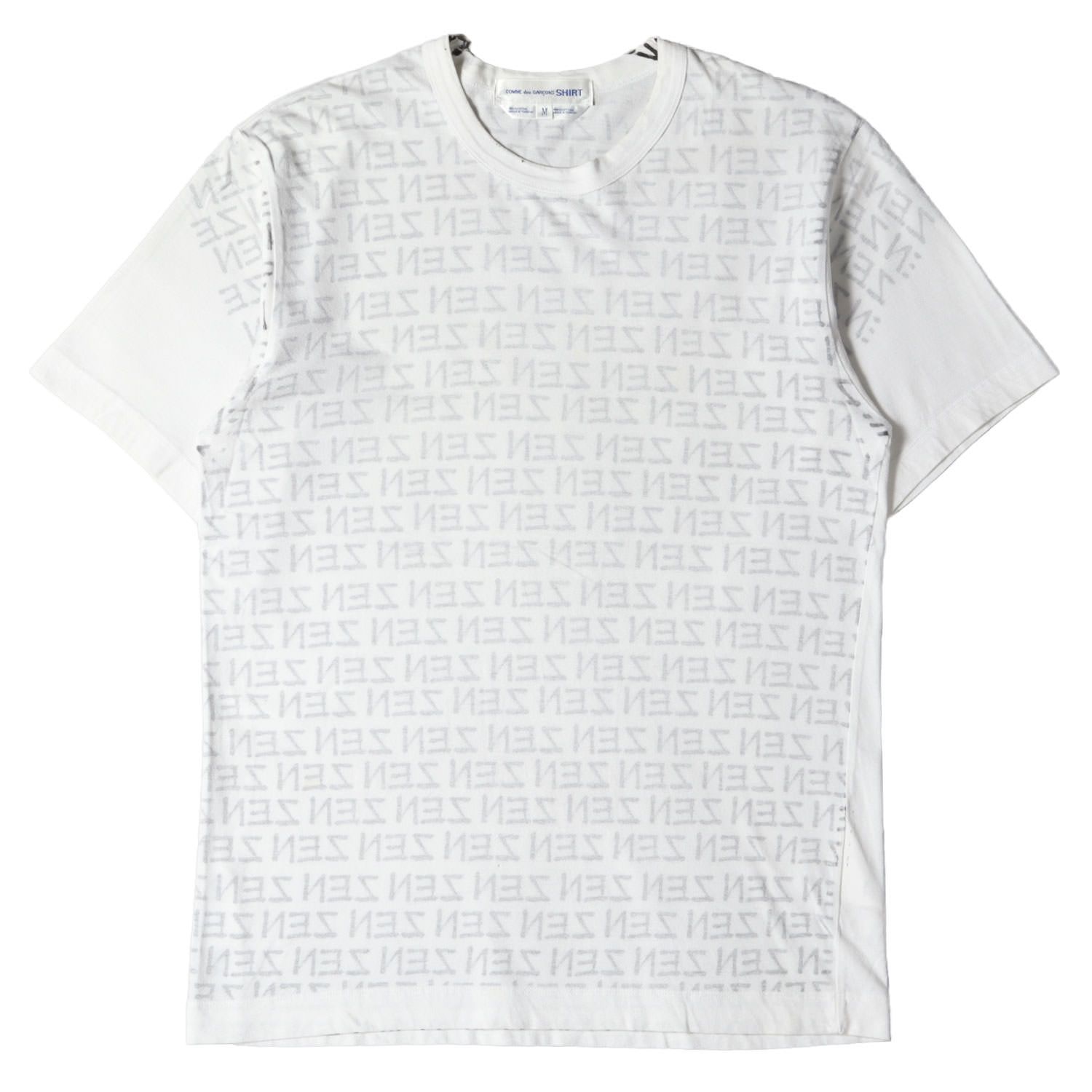 COMME des GARCONS コムデギャルソン Tシャツ サイズ:M 03AW 製品 裏