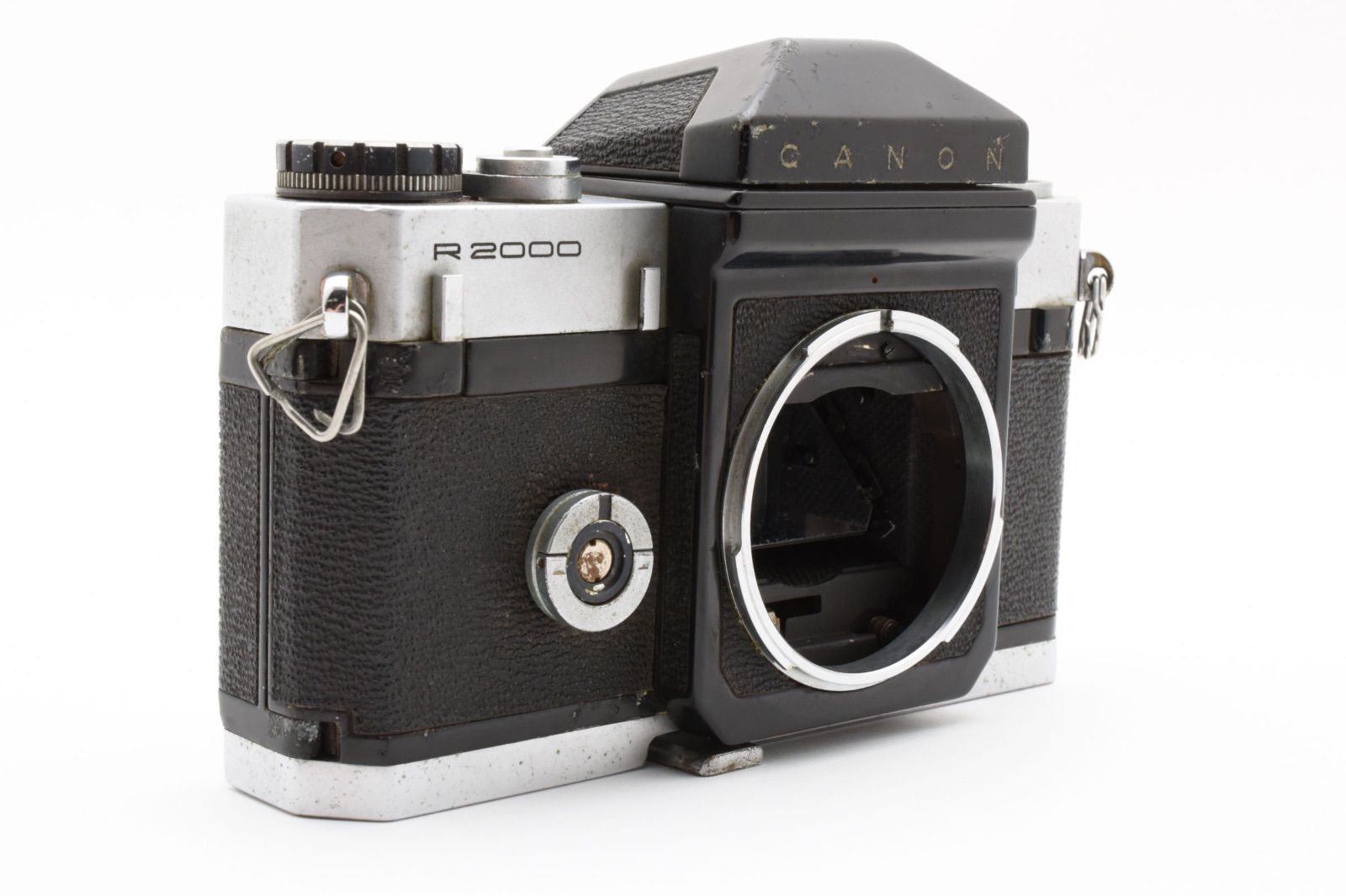 フィルムカメラ Canon Canonflex R2000 + R 50mm F1.8 Canon Canon flex R2000 フィルム カメラ 50mm F1.8 ジャンクK-7525