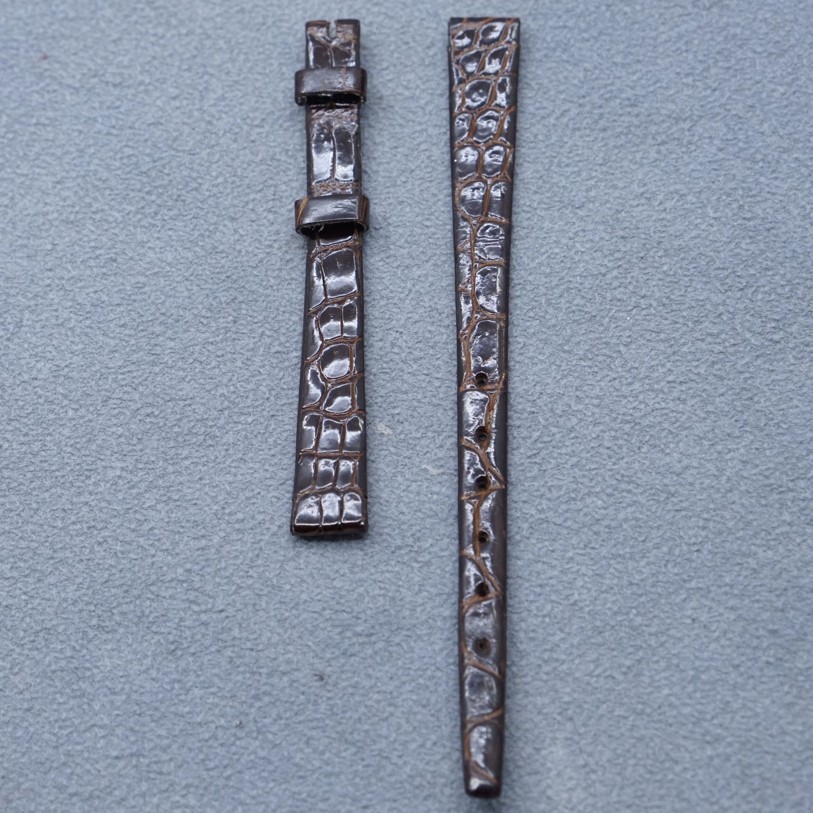 HERMES BRACELET レザーベルト ブラウン 純正品 10339】1スタ 美品