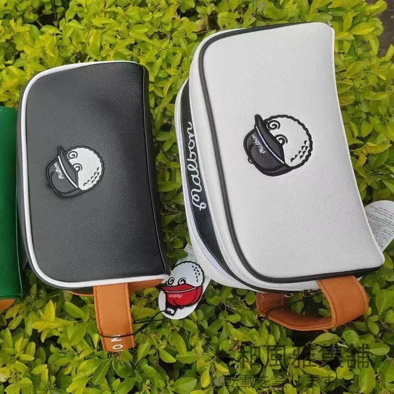Malbon ゴルフ用 ミニバッグ 収納ポーチ スマホ・ボール収納可☘️ Malbon ゴルフ用 ミニバッグ 収納ポーチ スマホ・ボール収納可