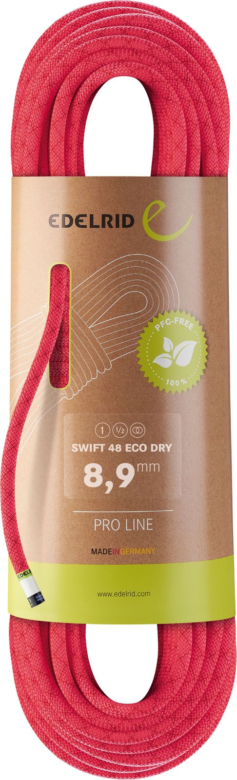 エーデルリッド EDELRID アウトドア アプスエコドライ 60M ER71360060