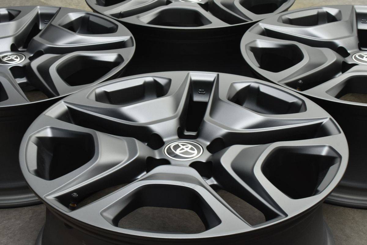 新車外し トヨタ RAV4 アドベンチャー 後期 純正ホイール 19インチ 4本