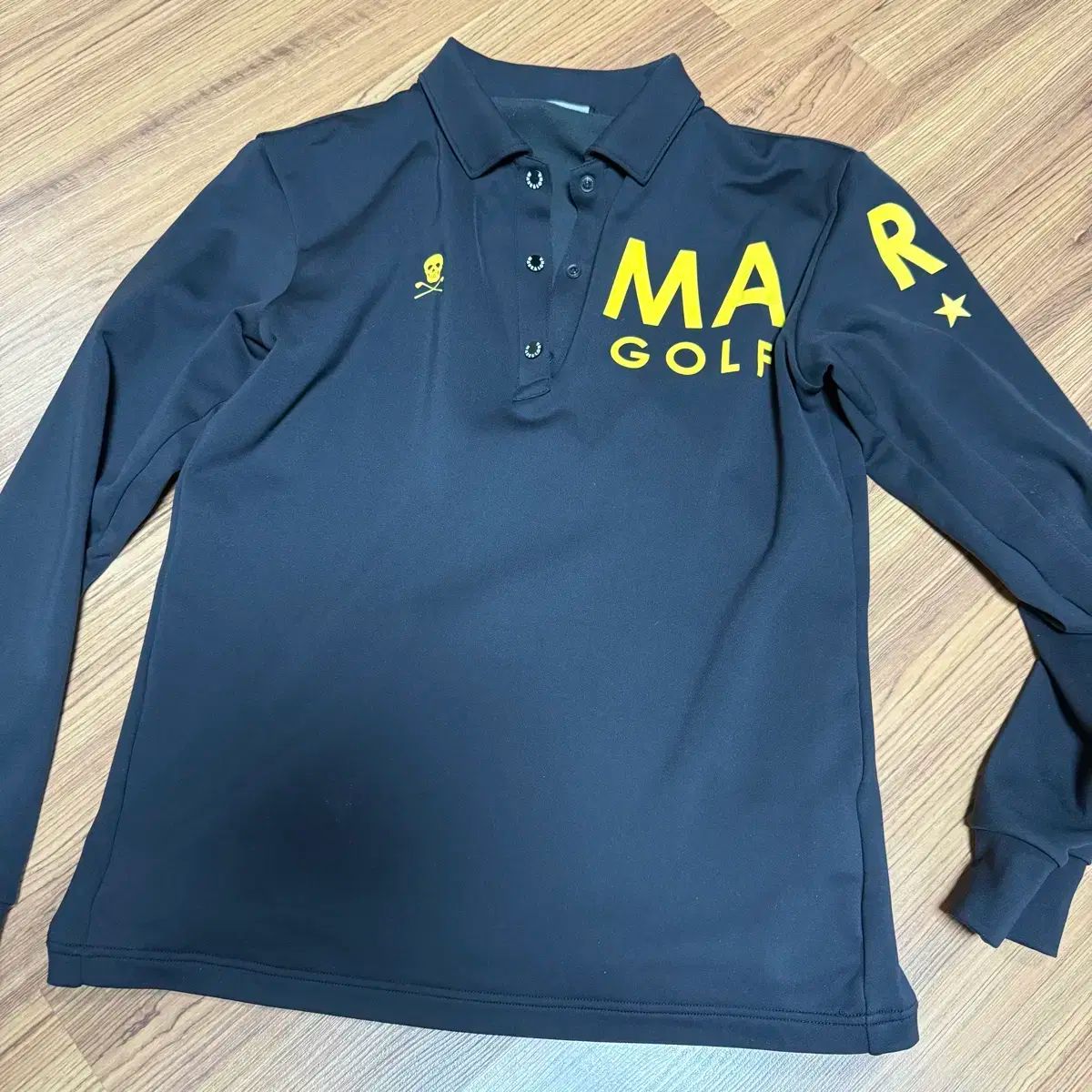 MARK - LONA マークアンドロナ メンズ ゴルフウェア 襟付きTシャツ ポロシャツ ネイビー 100 サイズ