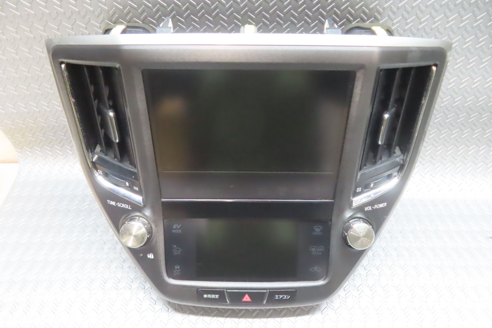 完動品保証付 W6705 トヨタ純正 210系 クラウン 前期 マルチディスプレイ ナビ 86111-30B70