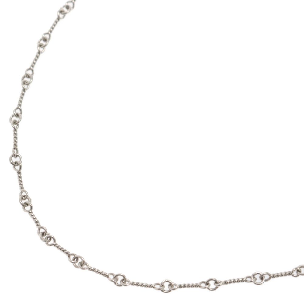 CHROME HEARTS (クロムハーツ) 18KWG NECKCHAIN T/ツイストチェーン 
