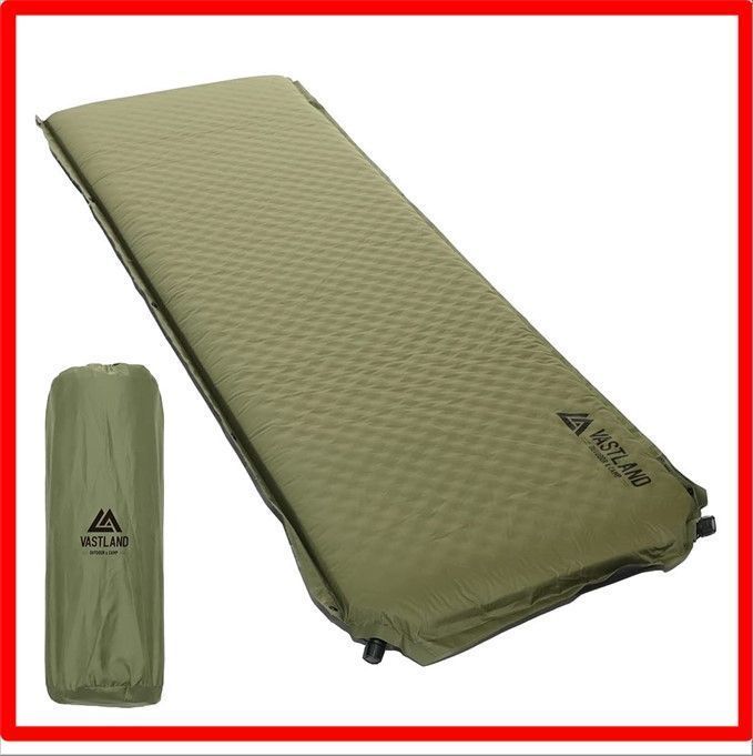 VASTLAND　インフレーターマット　2個セット 未使用】VASTLAND インフレーターマット 厚さ 8cm 2個セット