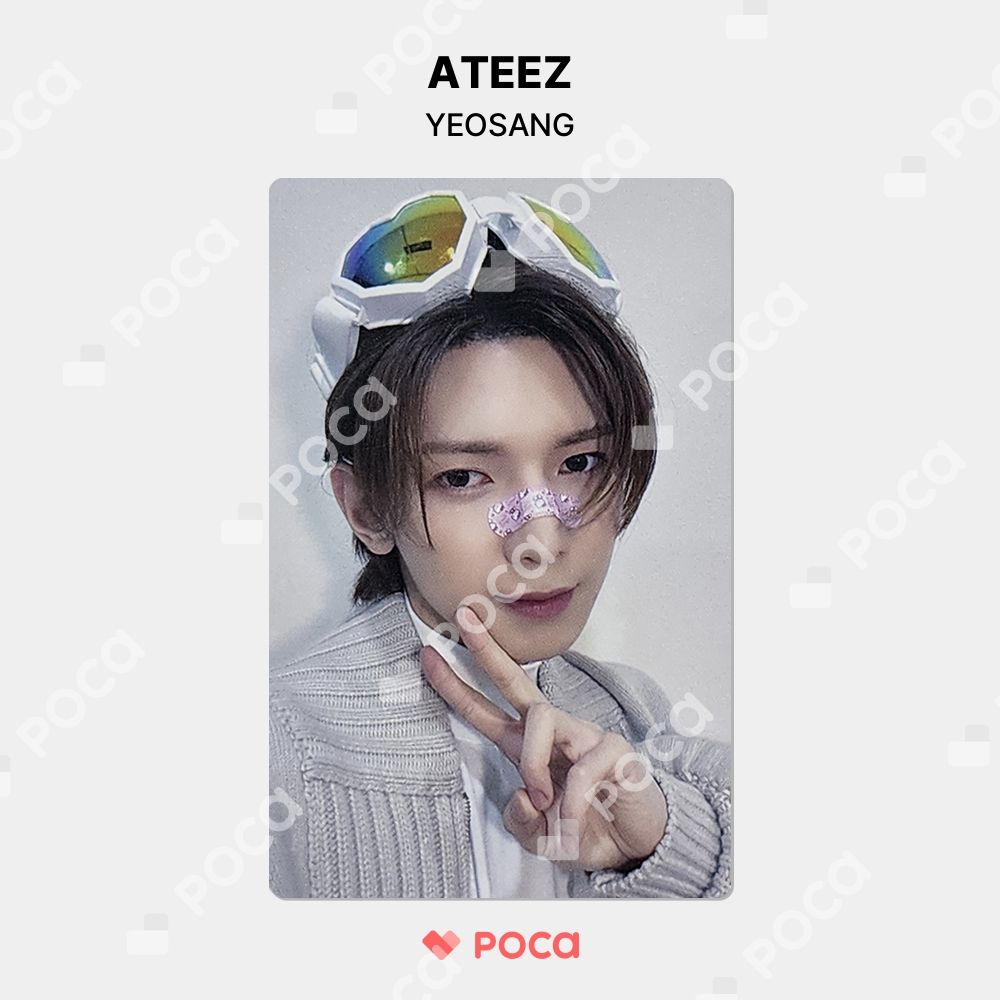 ateez サン　トレカ　jumpup 特典 ATEEZ jump up 予約特典 トレカ サン - メルカリ