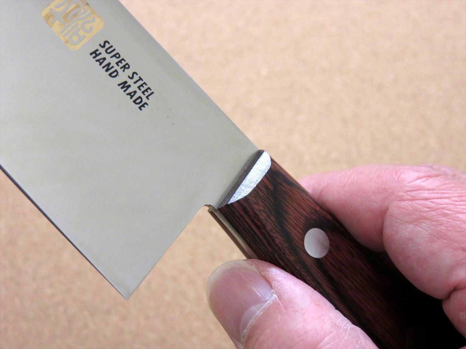 関の刃物 三徳包丁 18cm (180mm) 伊勢屋治平 モリブデン ステンレス